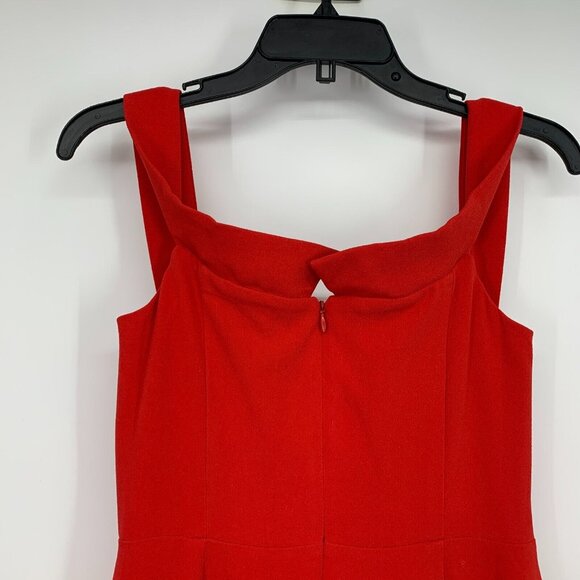 NBD Dress Maracuya Gown Red Maxi Off Shoulder Sweetheart NWT - Picture 11 of 15